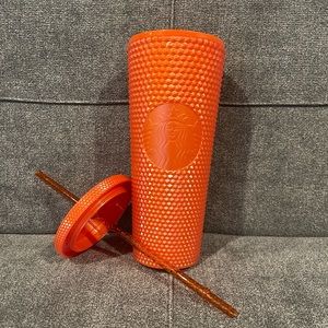 Starbucks Studded Tumbler - 24oz - Orange Pearl - Limited Edition - Never Used